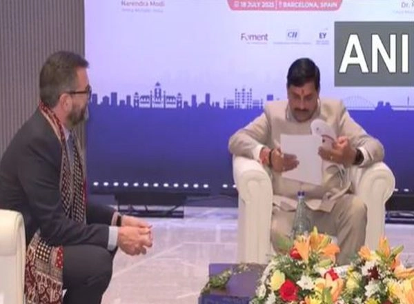 World News | MP CM Mohan Yadav Signs Tech MoUs in Spain, Seeks Investment in Digital Infrastructure