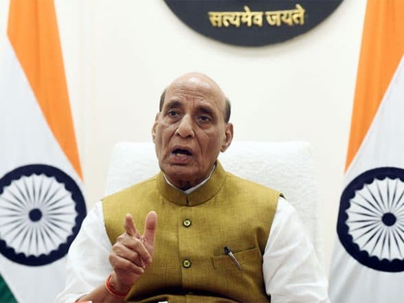 India News | Defence Minister Rajnath Singh Congratulates Indian Navy on Commissioning of INS Nistar