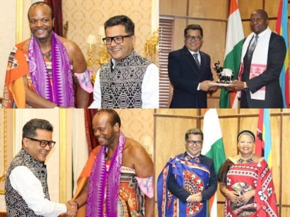 World News | Mos Pabitra Margherita Engages in Bilateral Talks with Eswatini Leaders