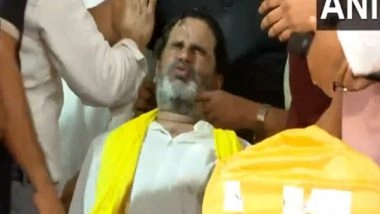 India News | Bihar: Jan Suraaj Founder Prashant Kishor Injured During Roadshow in Arrah