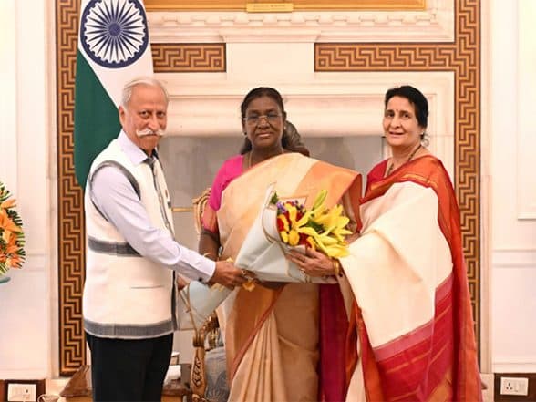 India News | Arunachal Pradesh Governor Calls on President Murmu
