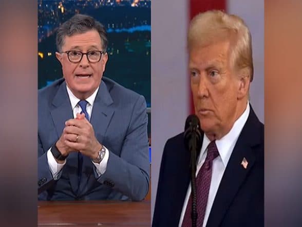 Entertainment News | US President Donald Trump Praises CBS's Decision to Axe 'The Late Show with Stephen Colbert'