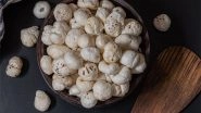 Business News | Makhana Emerges as Top Superfood as 65% Consumers Choose Healthier, Preservative-free Options, Says Report