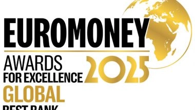 Business News | DBS Conferred Three Global Awards, Including the Most Prestigious 'World's Best Bank' Accolade, by Euromoney
