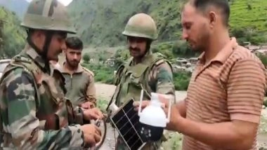 India News | Ahead of Baba Budha Amarnath Yatra, Indian Army Installs CCTV Cameras Along Route