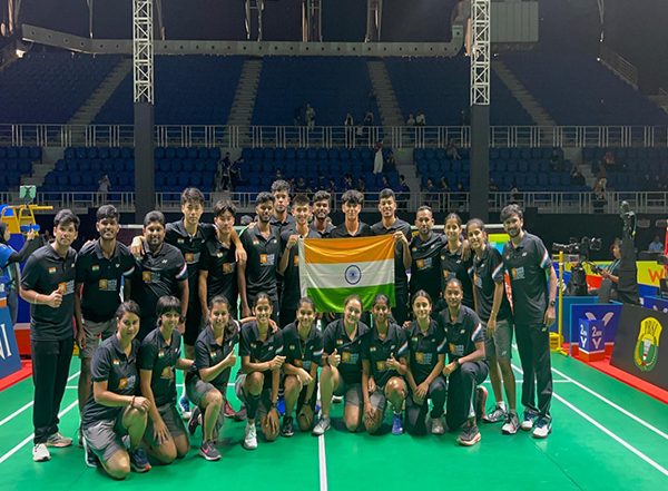 Sports News | India Storms into Quarterfinals of Badminton Asia Junior Mixed Team Championships with Convincing Win over UAE