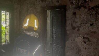 India News | Fire Breaks out in Hyderabad Building, No Casualties Reported