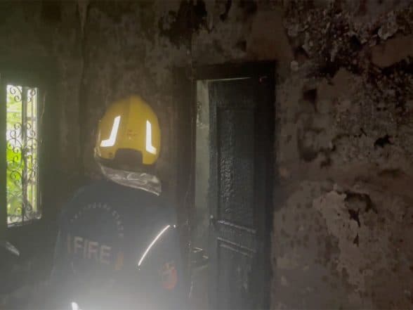 India News | Fire Breaks out in Hyderabad Building, No Casualties Reported