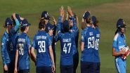 Sports News | India Women Vs England Women 2nd ODI: Toss Delayed Due to Rain