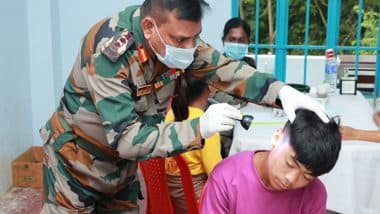 India News | Manipur: Assam Rifles Organises Medical Camp for Students in Tamenglong