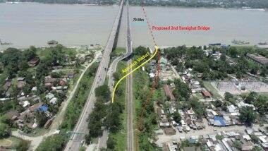 India News | Indian Railways Sanctions Construction of Second Rail-cum-Road Bridge at Saraighat over Brahmaputra River