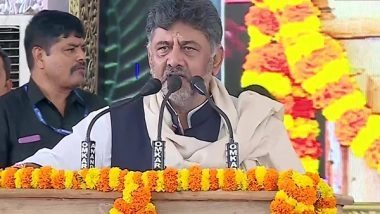 India News | Congress Hand Gave Strength to Farmers and Silenced Opponents: DK Shivakumar in Mysuru