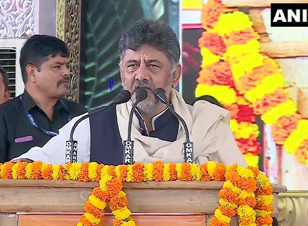 India News | Congress Hand Gave Strength to Farmers and Silenced Opponents: DK Shivakumar in Mysuru
