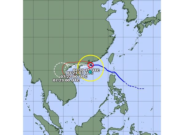 World News | Hong Kong Issues T10 Hurricane Signal, Highest Warning for Typhoon Wipha