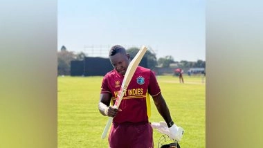 Sports News | Powell 25 Runs Away from Overtaking Gayle in West Indies' All-time T20I Runs List
