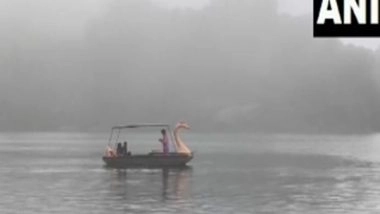 India News | Rajasthan: Water Level Rises in Lake Nakki at Mount Abu Following Heavy Rainfall