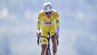 Sports News | Tour De France: Tadej Pogacar Crushes Stage 13 Mountain Time Trial