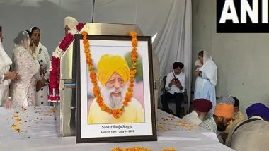Sports News | Marathon Legend Fauja Singh's Last Rites Held in Jalandhar