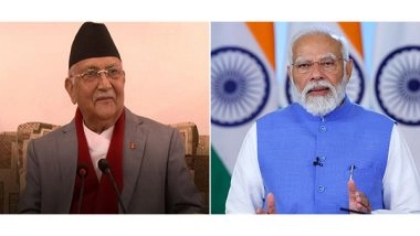 World News | Nepal PM Oli Invited for September Visit to India, PM Modi Likely to Visit Nepal in November