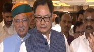 India News | Signature of over 100 MPs Collected for Removal of Justice Verma: Kiren Rijiju