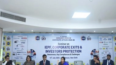 Business News | 'Government Working on Creating an Integrated Platform to Resolve Investor Grievances'