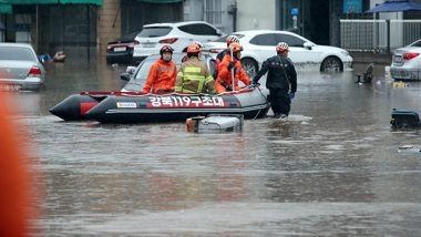 World News | Heavy Rainfall in South Korea Claims 14 Lives, 12 Still Missing