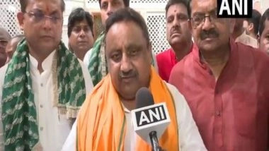 India News | BJP MP Praveen Khandelwal Offers Prayers on Second Monday of 'Sawan'