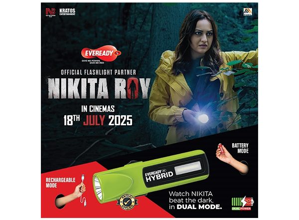 Business News | Eveready Launches India's 1st Ever Hybrid Torch with Sonakshi Sinha-starrer 'Nikita Roy'