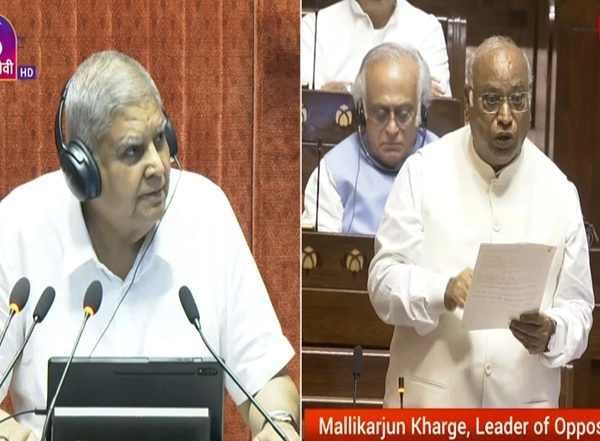 India News | Monsoon Session: Congress Chief Mallikarjun Kharge Questions Centre over Pahalgam Attack, Op Sindoor