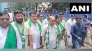 India News | BJD Workers Hold Protest at RDC Office in Odisha's Sambalpur over Balasore Incident