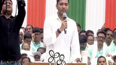 India News | I Will Make Them Say 'Jai Bangla': Abhishek Banerjee Hits out at BJP During Martyrs Day Event