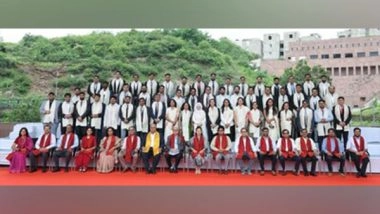 Business News | IIM Udaipur Confers Diplomas to 63 Graduates of PGDBAWE Program