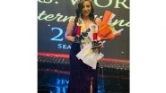 Business News | Fatemeh Amirbeygi Crowned Mrs. World Peace 2025 and Won the Subtitle Goodwill Ambassador (Ravishing) at Mrs. World International Season 3