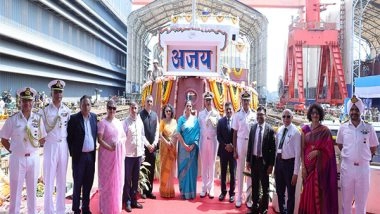 India News | GRSE Launches Final ASW Shallow Water Craft 'Ajay'