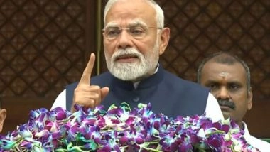 India News | Collective Efforts Will Strengthen India's Pursuit of Self-reliance in Defence Sector: PM Modi in Parliament Address