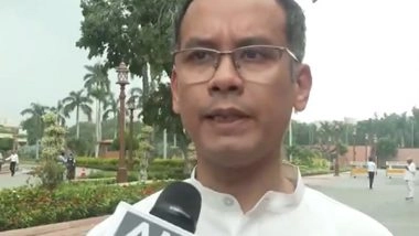 India News | Relation Between Centre, Vice President Not Like Before: Gaurav Gogoi on Dhankar's Resignation