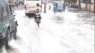 India News | Assam: Heavy Rain Causes Waterlogging in Various Parts of Guwahati City