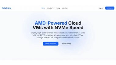 Business News | Iotamine Introduces Easy-to-Use Cloud VPS with Focus on Affordability