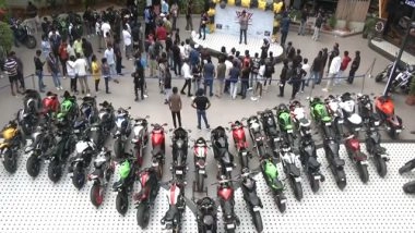 India News | Super Bike Community in Vizag Spreads Awareness on Wearing Helmets
