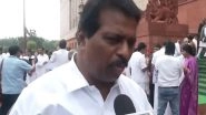 India News | Govt Not Allowing Us to Raise SIR Issue in Houses: Congress MP K Suresh on INDIA Bloc Staging Protest in Parliament