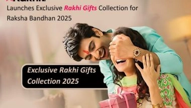 Business News | Rakhi.com Has Launched Exclusive Rakhi Gifts for Brothers and Sisters in 2025