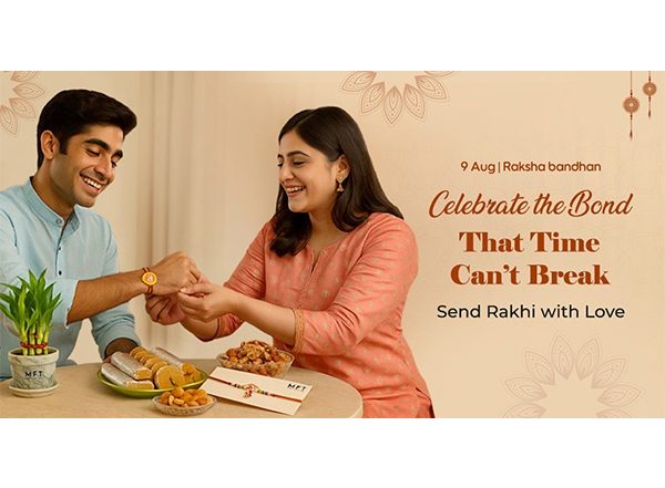 Business News | MyFlowerTree Reports 60% Surge in Online Rakhi Gifting Ahead of Raksha Bandhan 2025