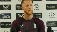 Sports News | Ahead of 4th Test, Ben Stokes Says He Felt 'threatening' Despite Just Two Wickets on Final Day at Lord's
