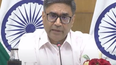 World News | Highest Priority of India is to Provide Energy Security for Its People: Foreign Secy Vikram Misri