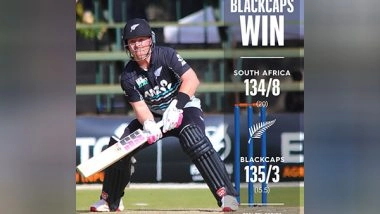 Sports News | Zimbabwe Tri-series: Seifert's Fireworks Power NZ to Seven-wicket Win over SA