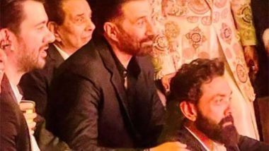 Entertainment News |  Sunny Deol Drops Rare Family Moment with Dad Dharmendra, Bobby Deol and Karan Deol