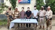 India News | Manipur Police Arrest Three Active Cadres of Banned Outfit from Imphal West