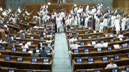 India News | Lok Sabha, Rajya Sabha Adjourned Till Noon Amid Ruckus