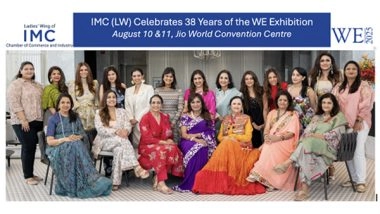 Business News | Coming Soon: The 38th IMC Ladies' Wing Women Entrepreneurs' Exhibition