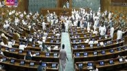 India News | Lok Sabha, Rajya Sabha Adjourned Till 2 Pm Following Continued Uproar